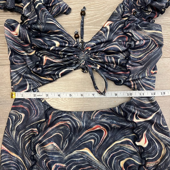 Sea NY Women’s Amara cutout One Piece, Multi color, sample size S/4 - Picture 13 of 14